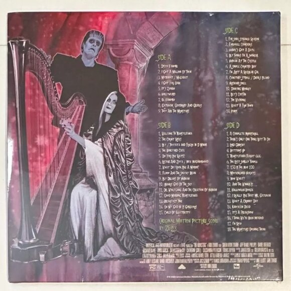 Rob Zombie The Munsters Soundtrack 2-LP ~ Ltd Ed 180g Color + Art Print ~Sealed! - Picture 5 of 5